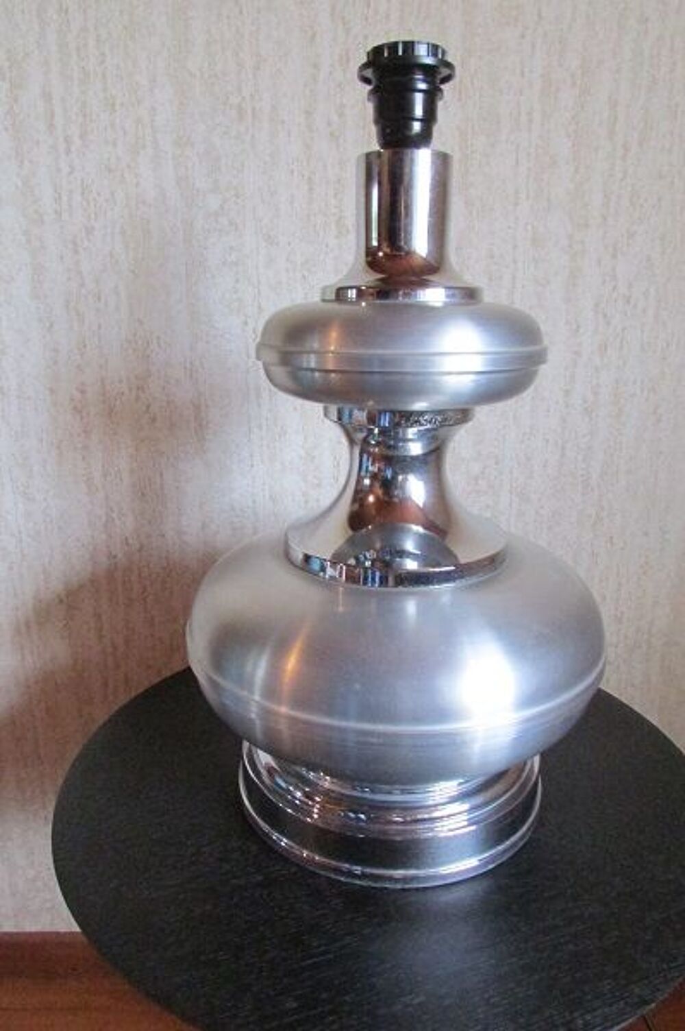 Lampe de salon, Haute, aluminium et inox, Design Décoration