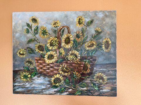 TABLEAU PEINT AU COUTEAU SUR TOILE
20 Voreppe (38)