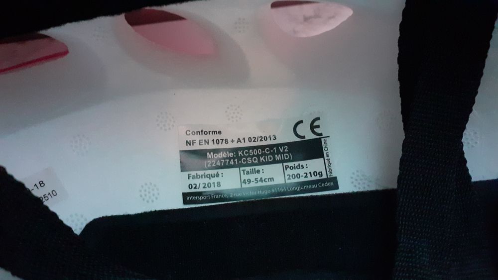 Casque de v&eacute;lo Sports