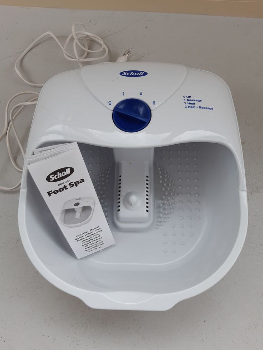 SCHOLL - Thalasso Pieds Mod&egrave;le : DR 6620 EV. Electroménager
