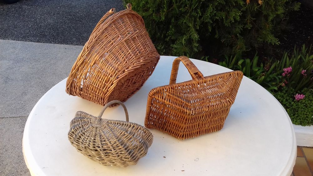 corbeilles en osier Jardin