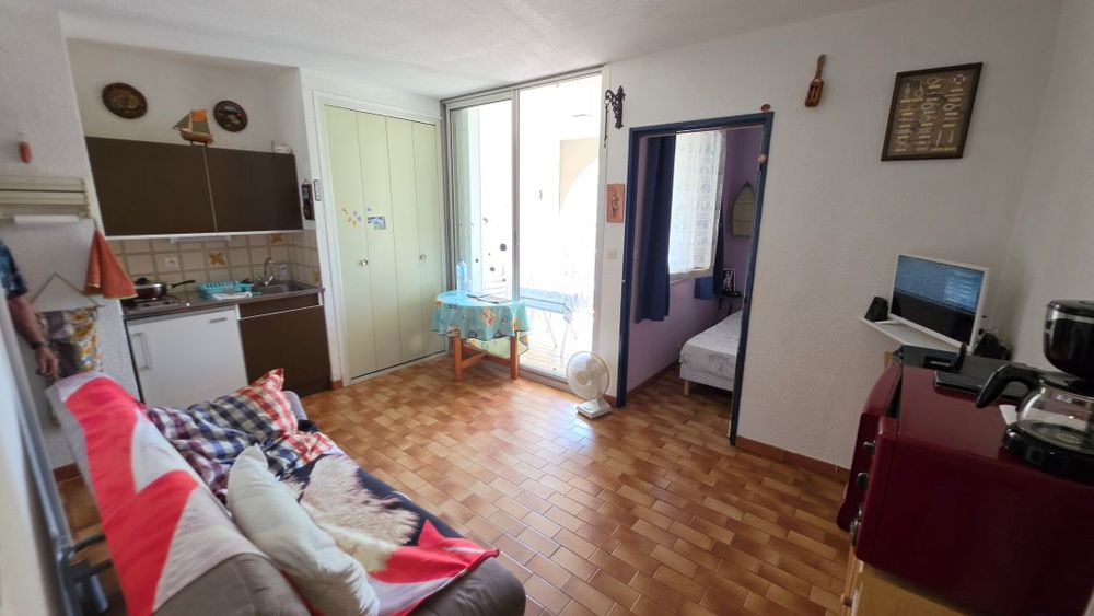 Vente Appartement LE CAP D'AGDE : Secteur bas du  MONT SAINT MARTIN, appartement STUDIO/MEZZANINE (5 couchages) situé au 2ème et dernier étage. Le cap d agde