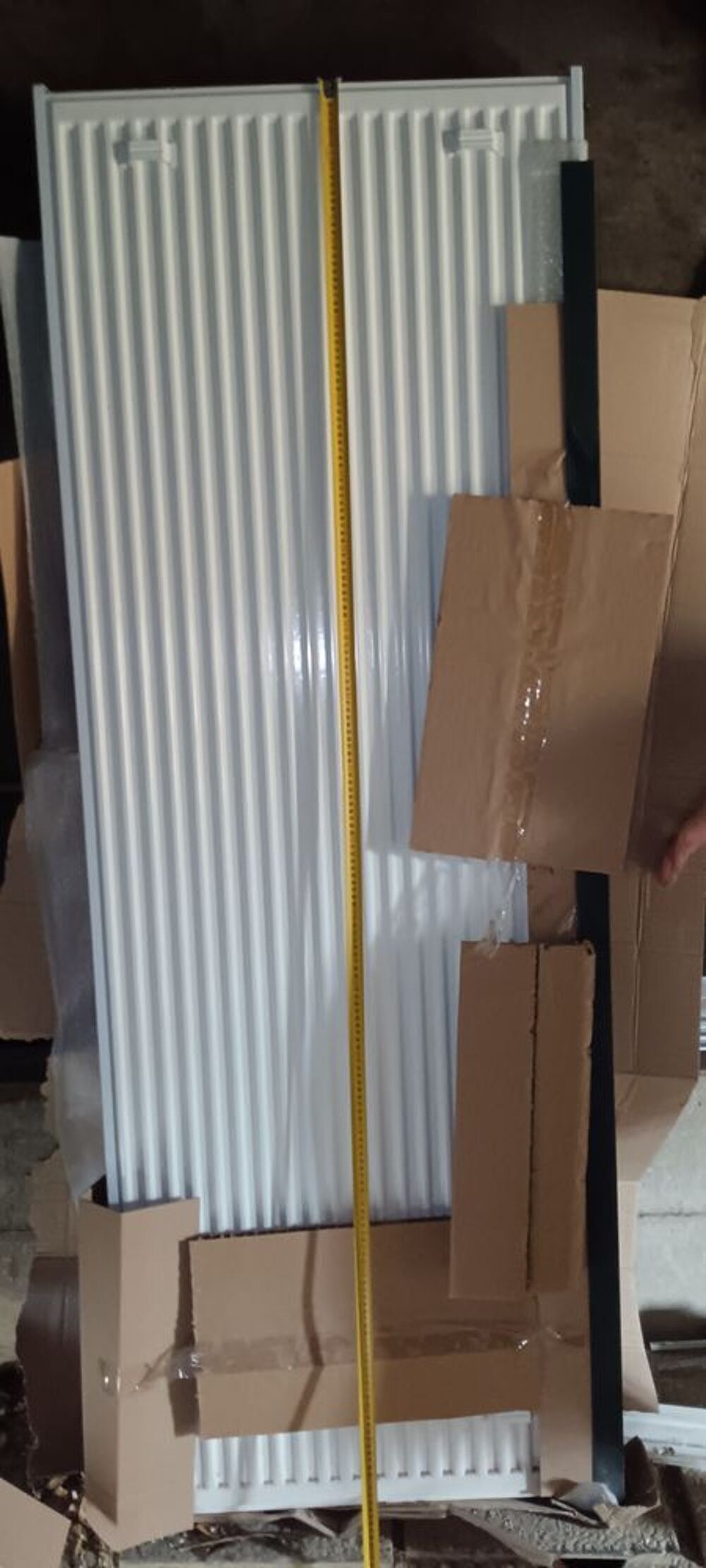 Radiateur VASCO NIVA N2L1 Eau Acier Gris Bricolage