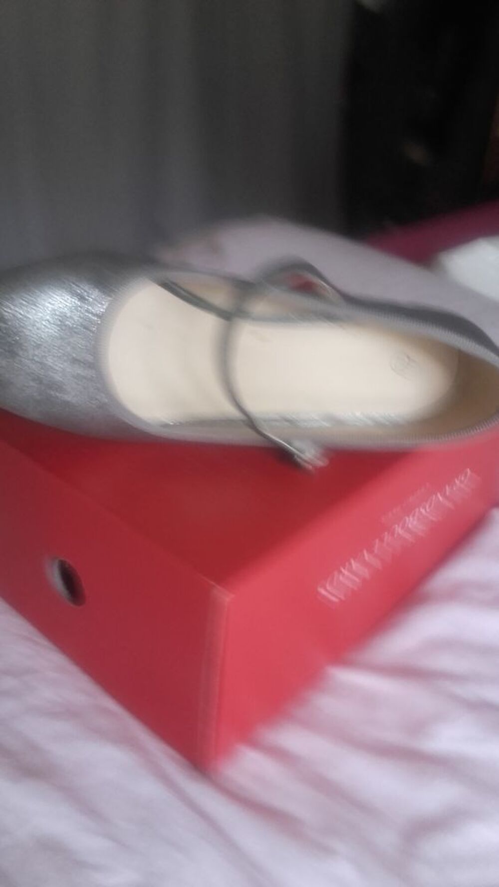 escarpins argentes Chaussures