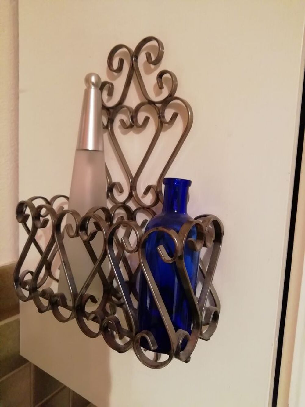 Support fer forg&eacute; Décoration