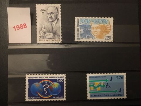 TIMBRES **  NEUFS  DE  FRANCE 1988 1 Lyon 7 (69)