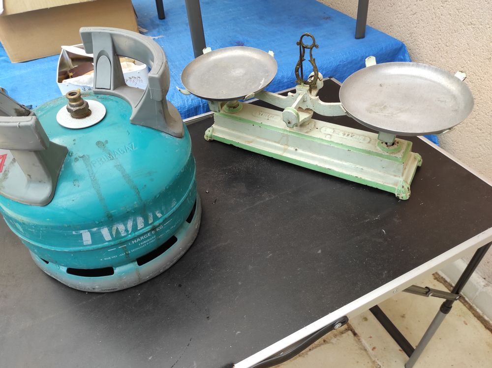 petite bouteille gaz vide twiny butane 6kg avec BALANCE Bricolage