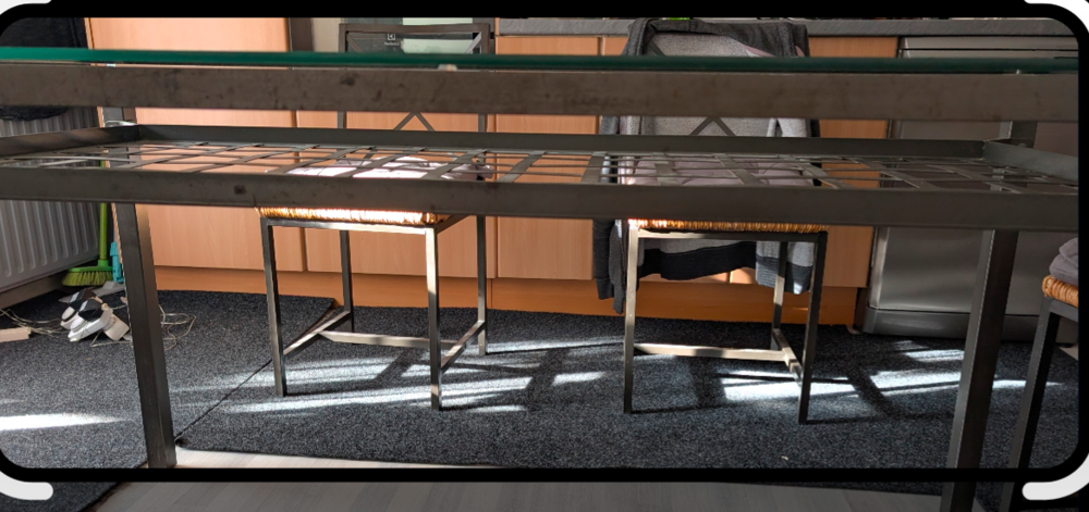 Table verre Ikea 150 x 80 Meubles