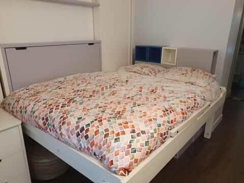 lit + meuble + bureau espace loggia excellent tat 3000 Paris 17 (75)
