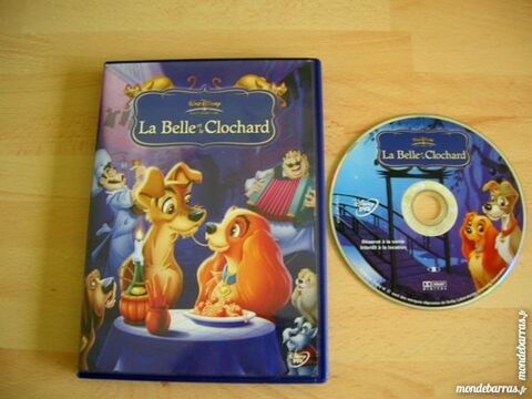 DVD LA BELLE ET LE CLOCHARD - Walt Disney 7 Nantes (44)