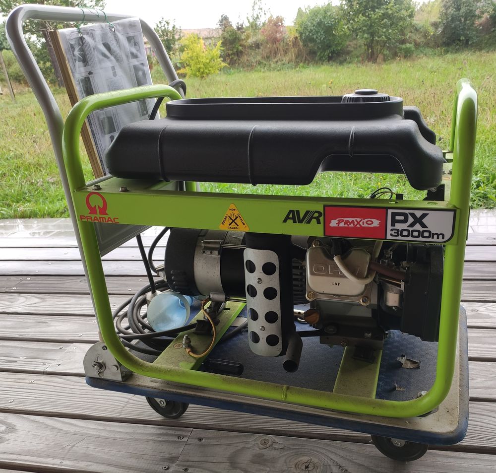 Groupe &eacute;lectrog&egrave;ne Pramac PX 3000 Bricolage
