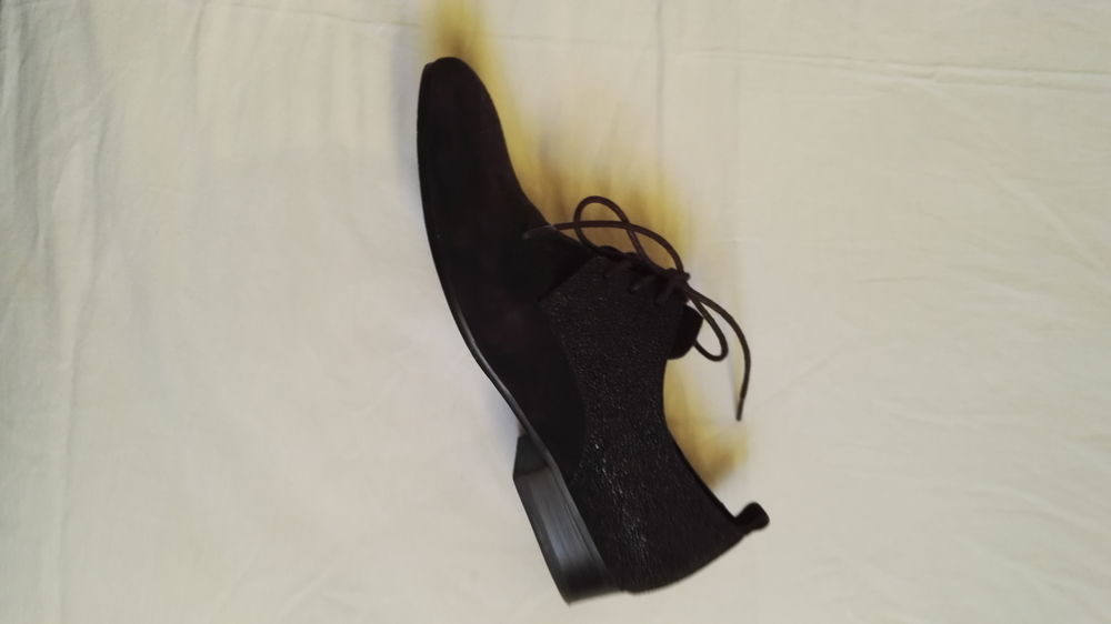 Chaussures femme derby noires Chaussures