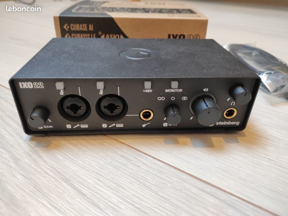Interface audio USB Steinberg IXO 22 Black
Audio et hifi