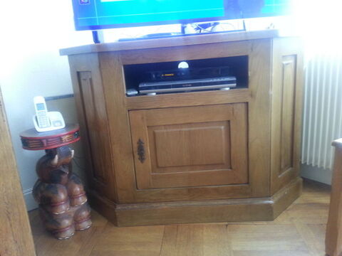 Meuble tv angle chene 100% massif 50 Lyon 3 (69)