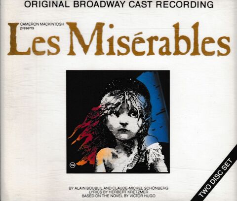 CD Les Miserables Original Broadway Cast Recording 14 Antony (92)