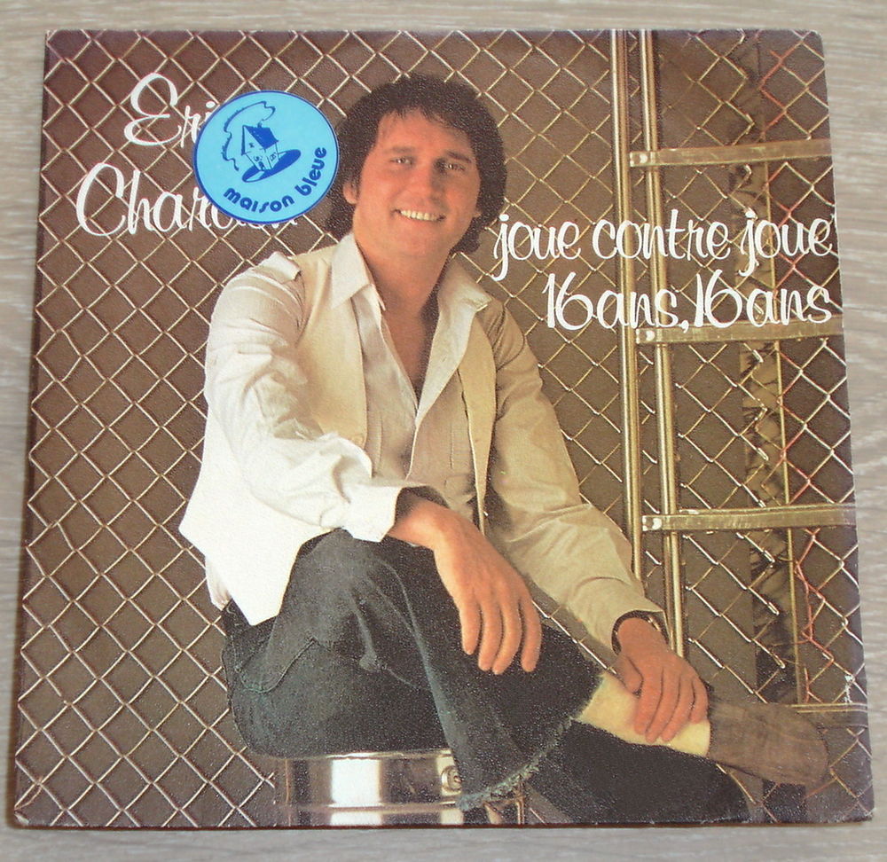 ERIC CHARDEN -45t- JOUE CONTRE JOUE 16 ANS 16 ANS - 1977 CD et vinyles