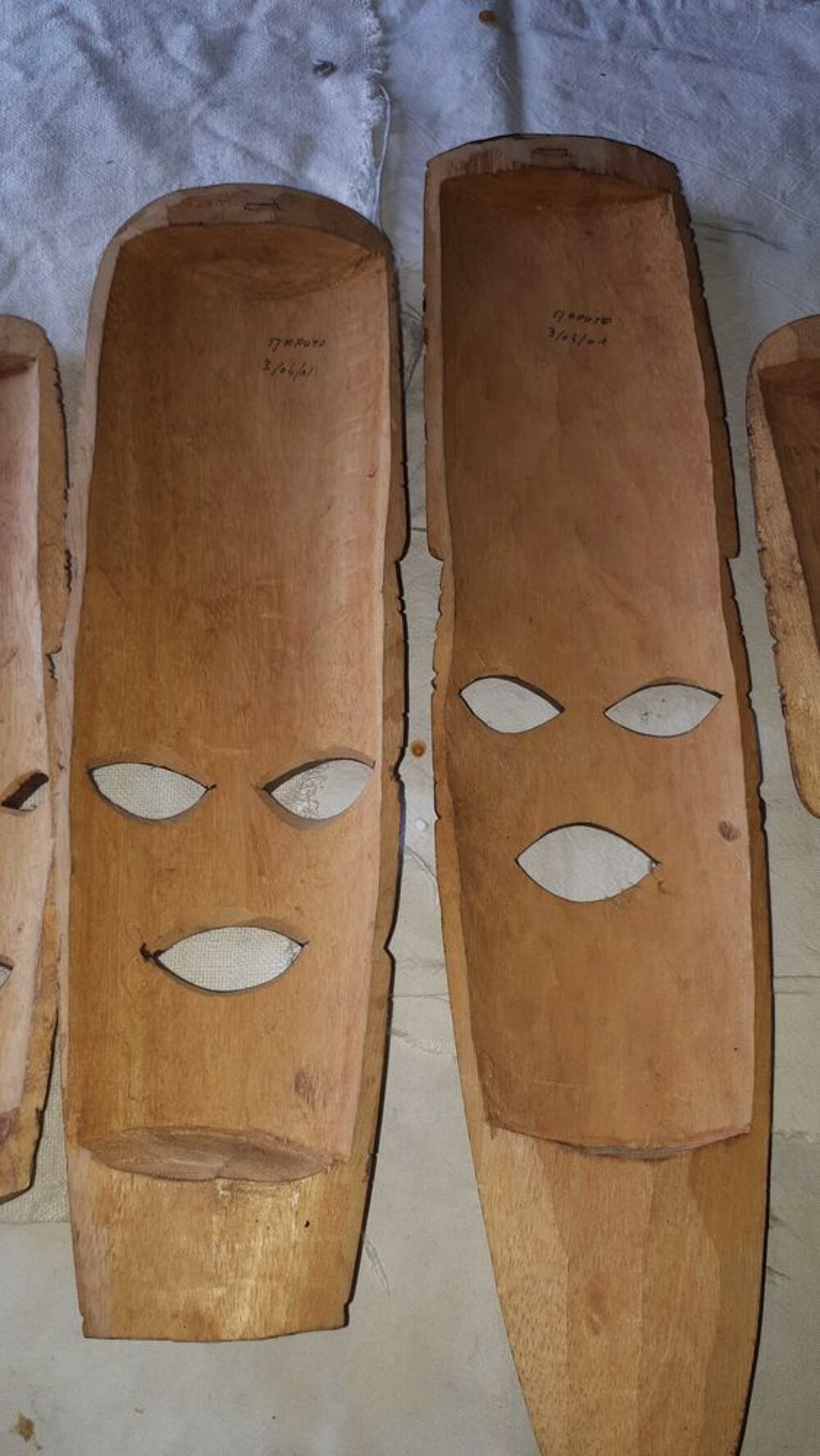 Masques du Mozambique Dcoration