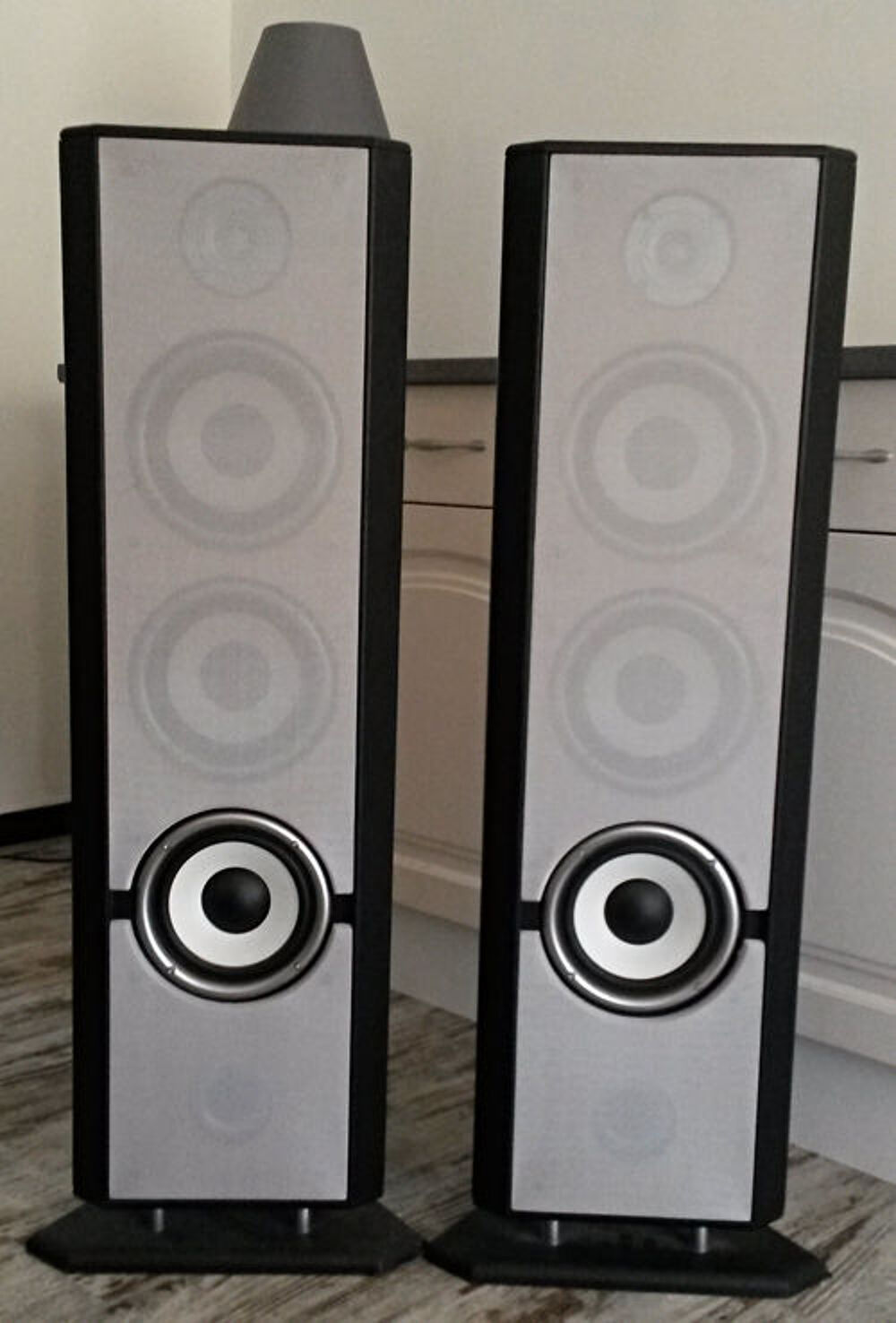 2 Enceintes hifi: 4 voies Audio et hifi