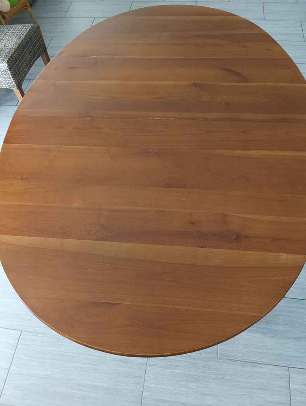 Table de s&eacute;jour avec allonges Meubles