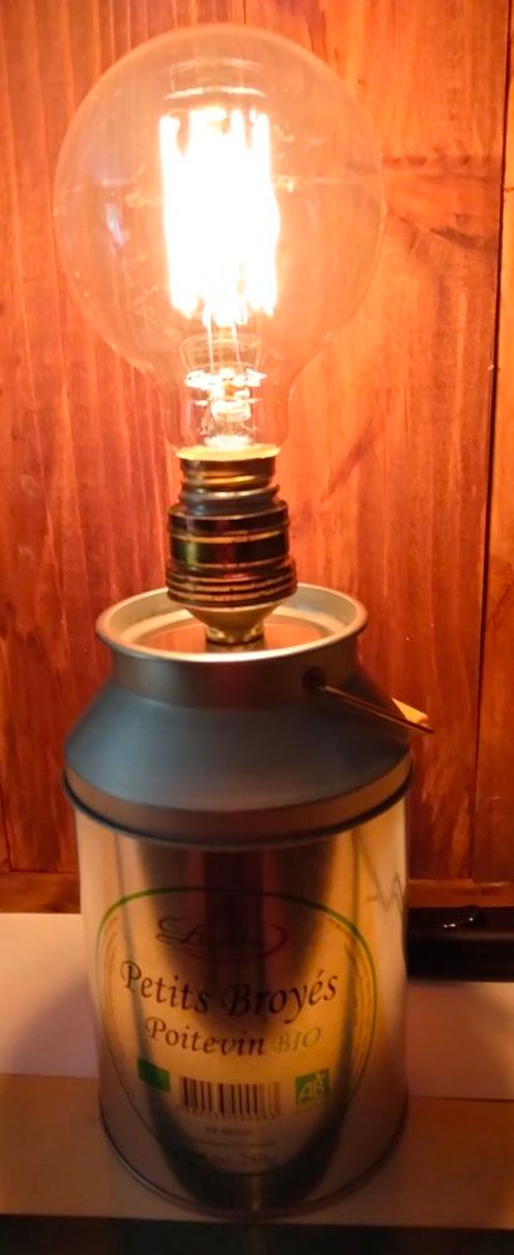 Lampe "&nbsp;petits broy&eacute;s&nbsp;"... Décoration