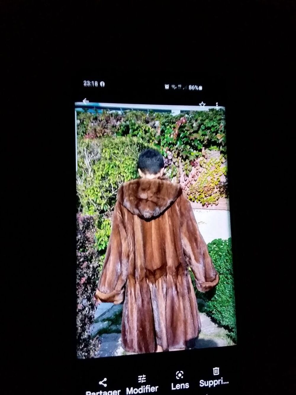 Manteau vison Vêtements