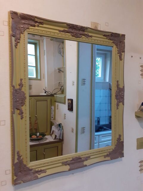 MIROIR AVEC CADRE BOIS MOULURE 50 Ermont (95)