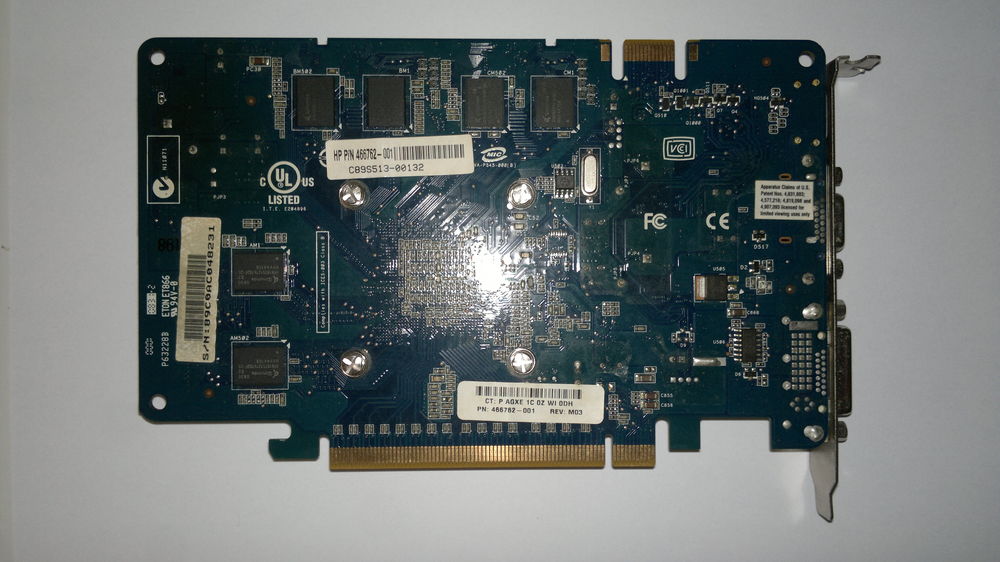 Carte graphique HP NVIDIA GeForce 9600 GS ? 768 Mo DDR2 Matériel informatique