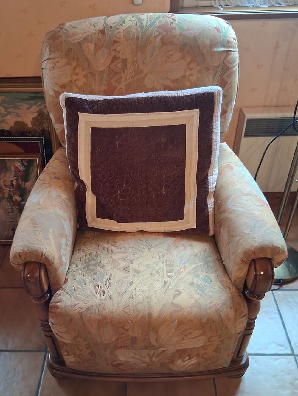 Canap&eacute; 3 places plus 1 fauteuil Meubles