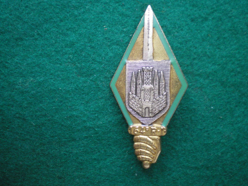 insigne d'Infanterie - 164&deg; R&eacute;giment d'Infanterie. 