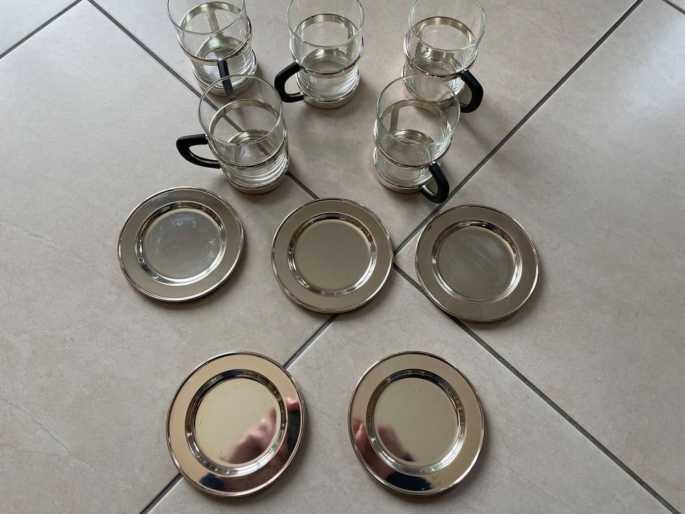 Service de mugs en verre Décoration