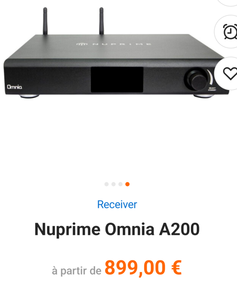 Amplificateur streameur dac nuprime omnia A200 Fonsorbes (31)