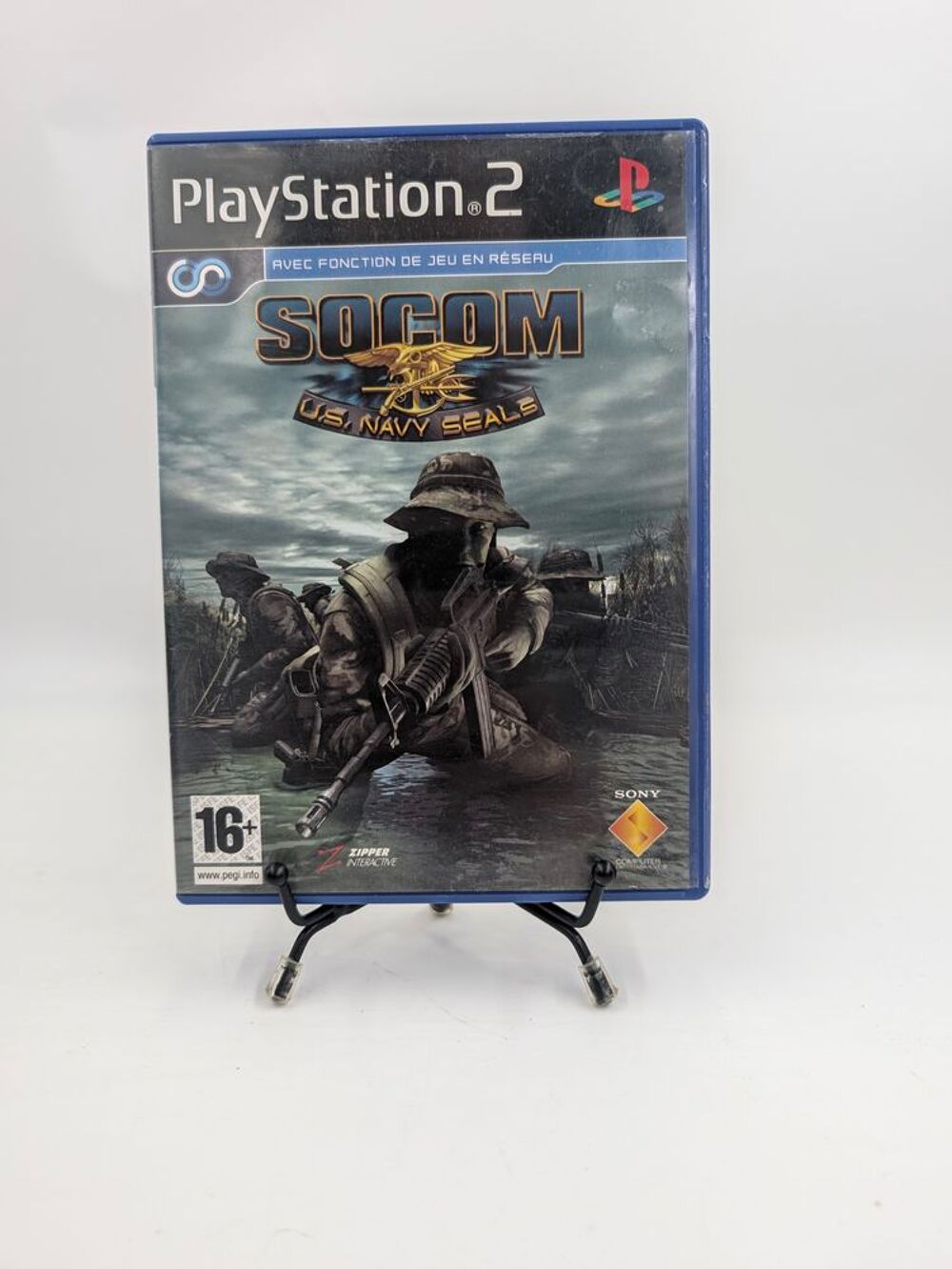 Jeu Playstation 2 Socom : U.S. Navy Seals en boite, sans not Consoles et jeux vidéos
