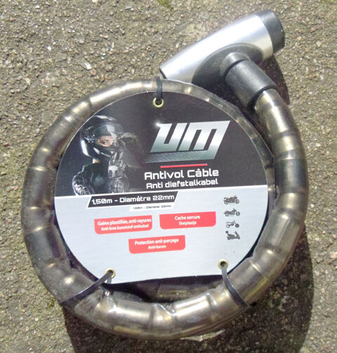 Antivol chane Dcathlon neuf
30 Nantes (44)