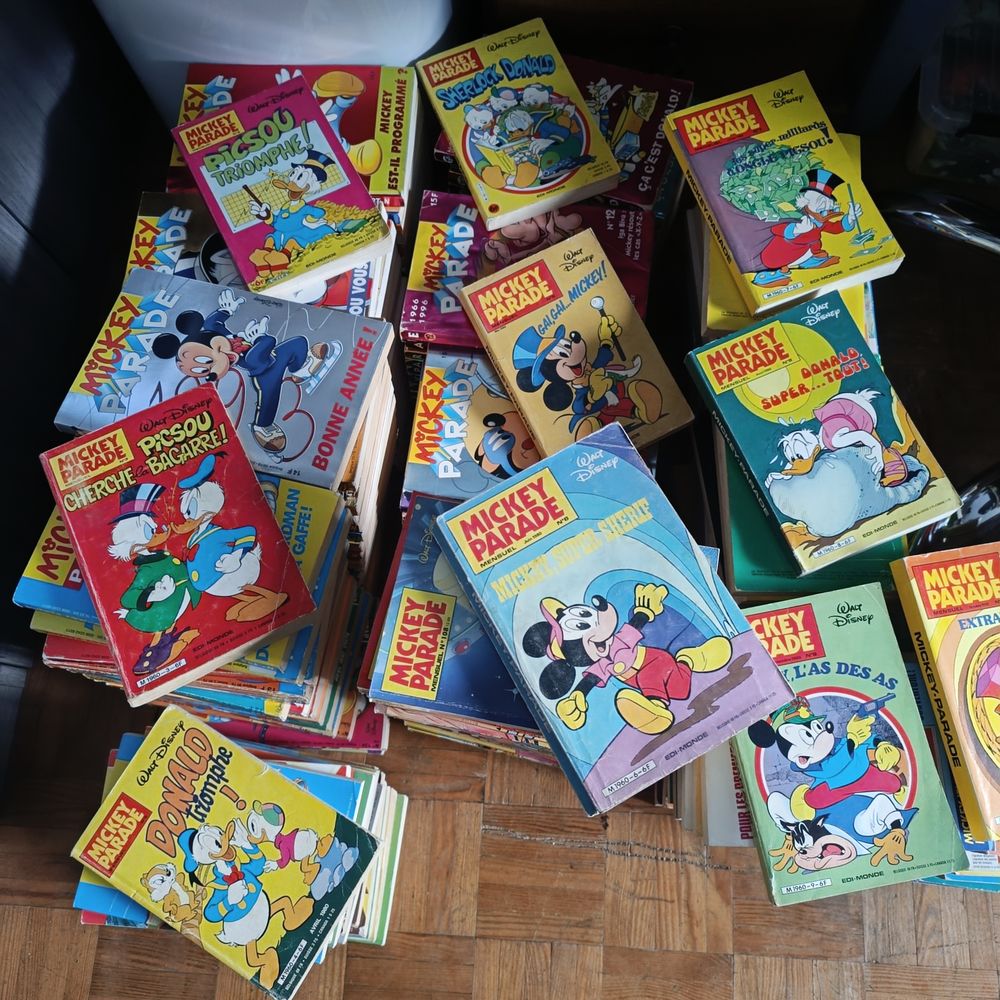 Collection Mickey Parade G&eacute;ant Livres et BD