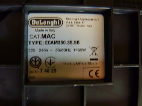 delonghi dinamica infuseur preparation cafe piece TBE 15 Brienne-le-Ch�teau (10)