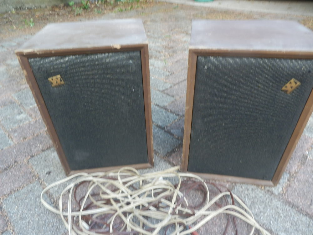Enceintes des ann&eacute;es 70 Audio et hifi