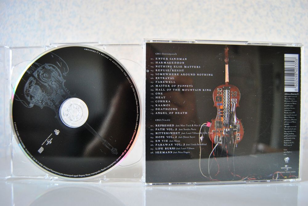 CD APOCALYPTICA CD et vinyles