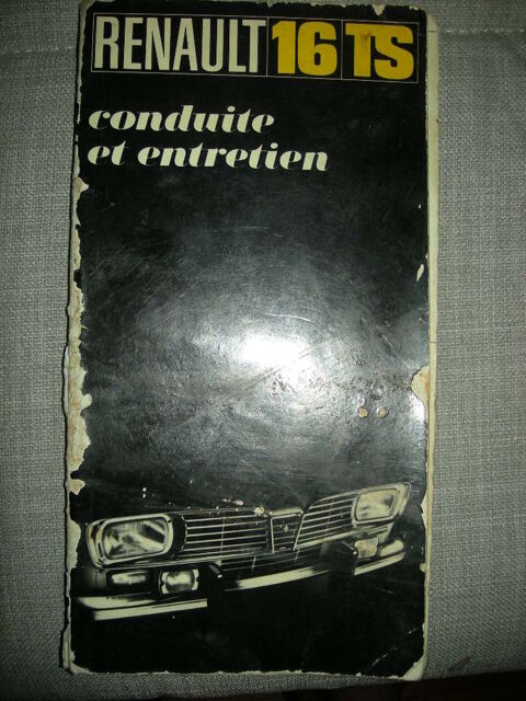 Carnet entretien R16 TS
10 V�nissieux (69)