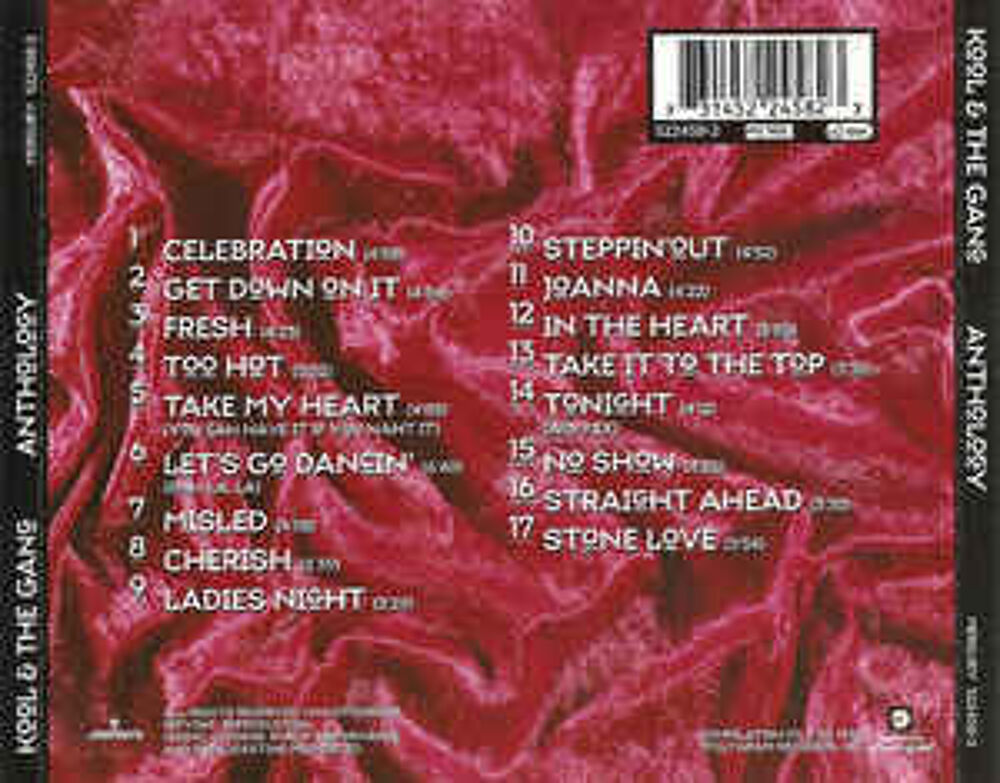  CD Kool &amp; The Gang ?? Anthology (&eacute;tat neuf) CD et vinyles