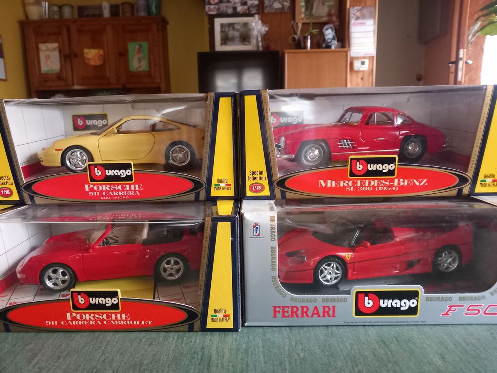voitures collection 1/18e 