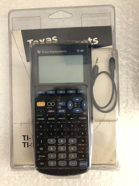 Calculatrice TI 89 graphique 3D TBE 50 Rennes (35)