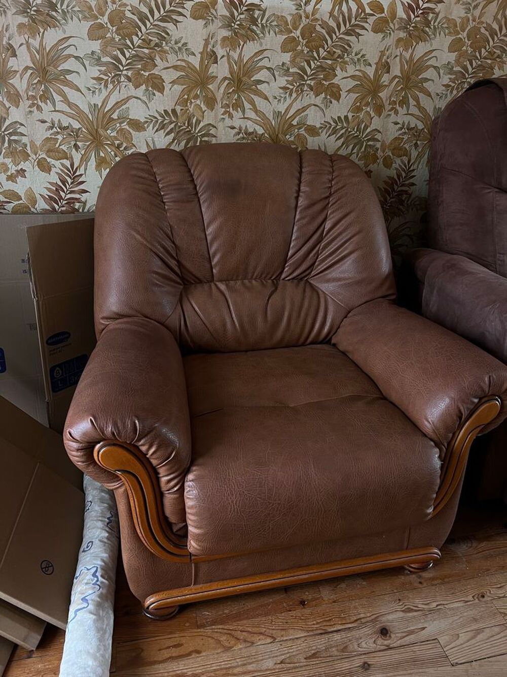 fauteuil en cuir Meubles