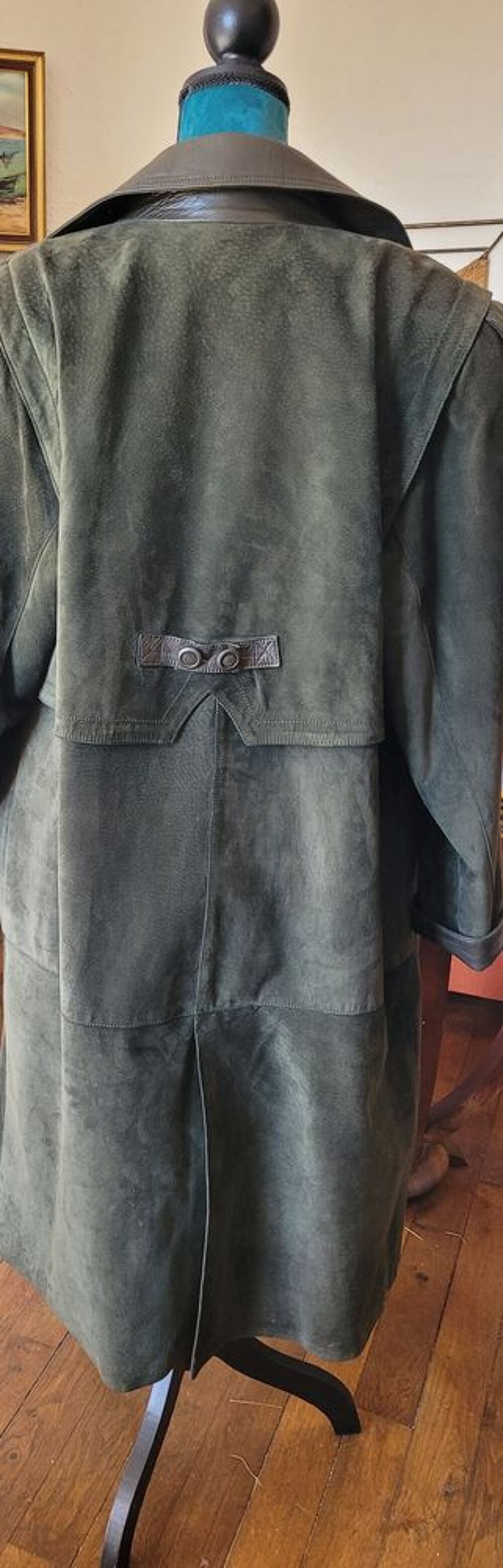 manteau cuir et daim Vêtements
