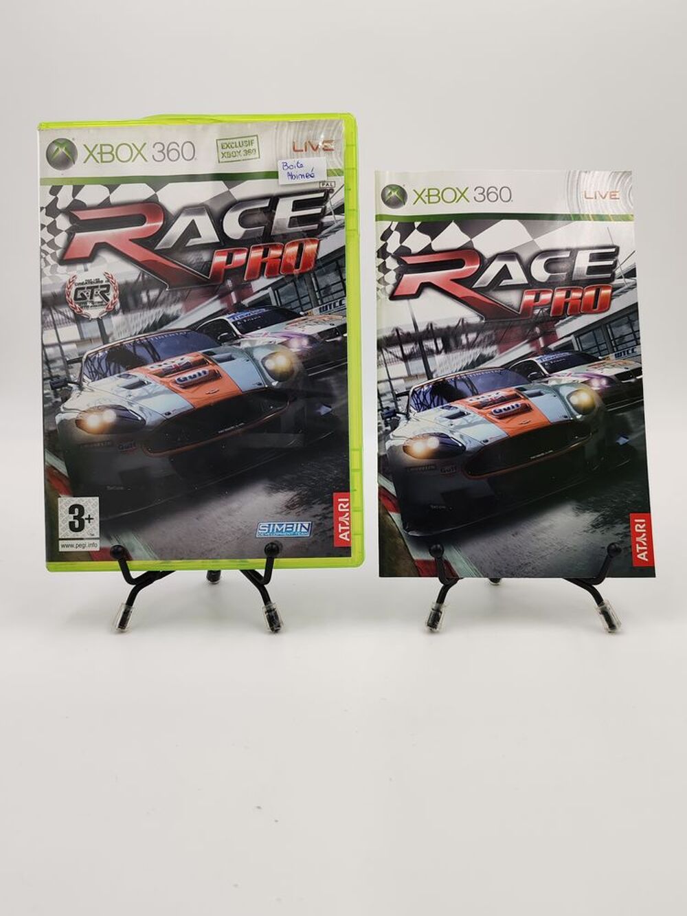 Jeu Xbox 360 Race Pro en boite, complet Consoles et jeux vidéos