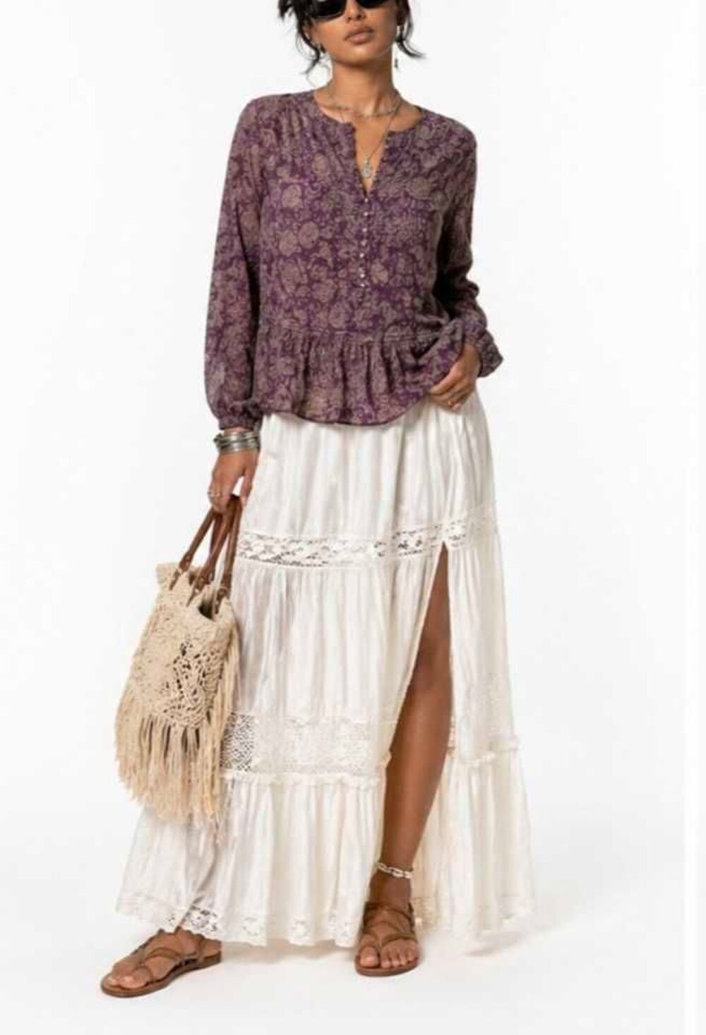 Chemise violette Vêtements