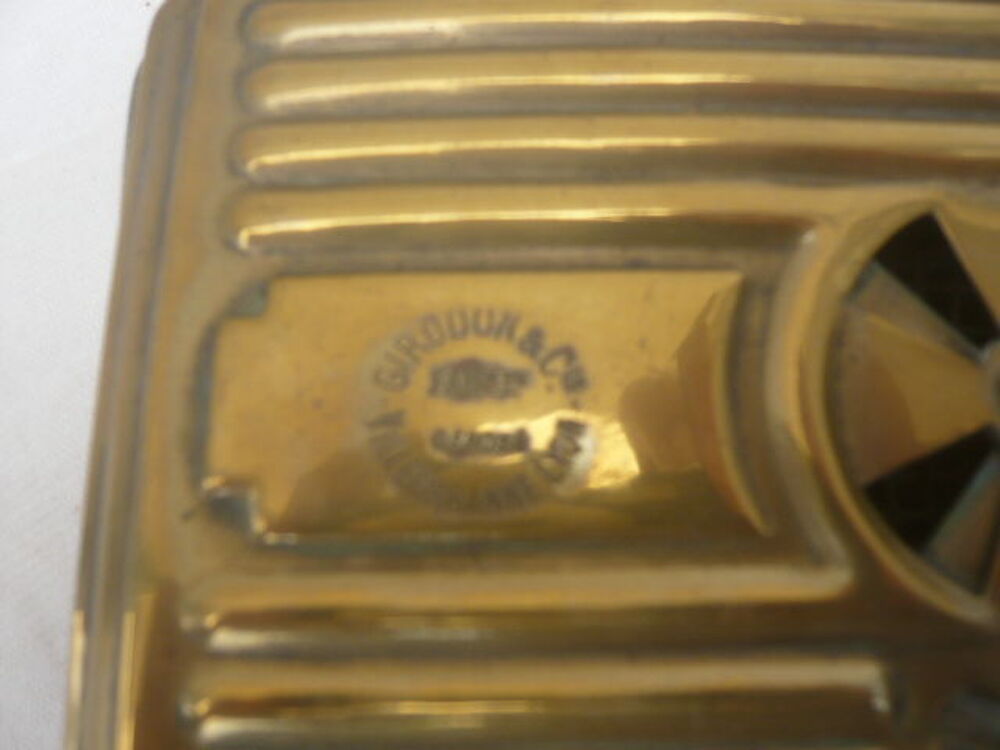 Chaufferette Ancienne Laiton GIRODUN Décoration