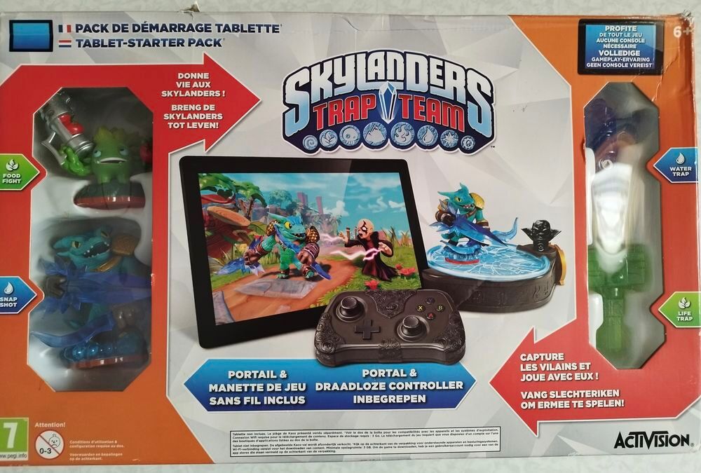Skylanders Trap Team pour tablette Pack de d&eacute;marrage neuf Consoles et jeux vidéos