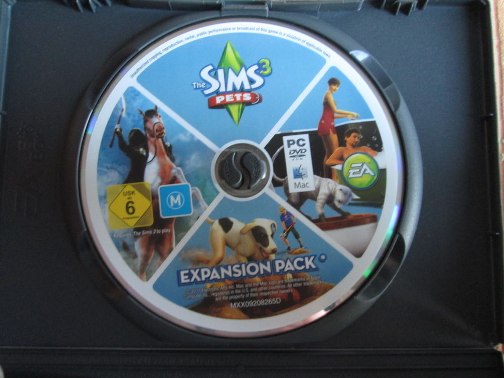 Jeu PC Mac Les Sims 3 animaux et compagnie Consoles et jeux vidos