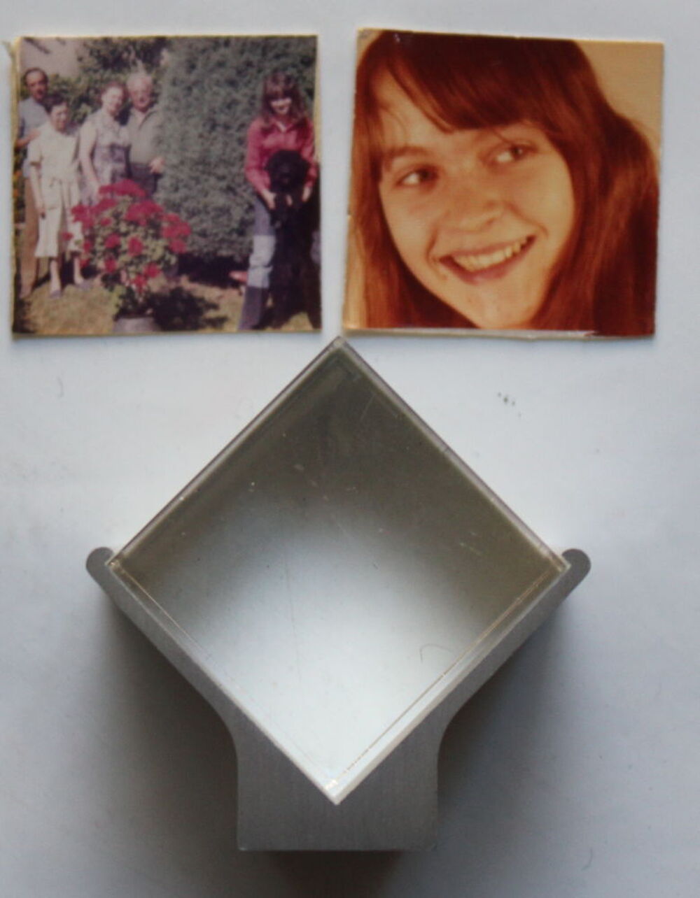 Cadre cube photo BUSSE DESIGN ULM 70's, Germany design Photos/Video/TV