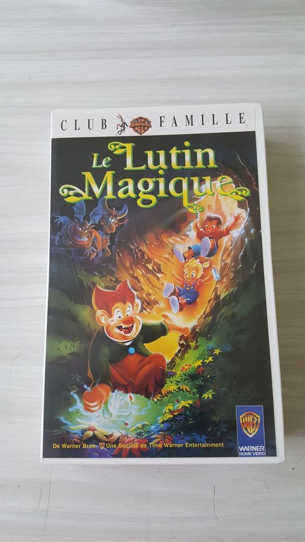 VHS LE LUTIN MAGIQUE DVD et blu-ray